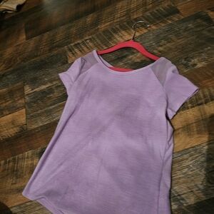 Purple Short Sleeve Top